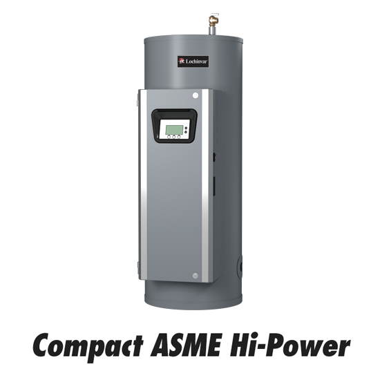 Compact ASME Hi-Power Commercial Electric Water Heaters | Compact