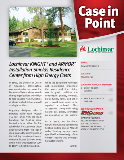Dominican Residence Center Chooses Armor And Knight Lochinvar